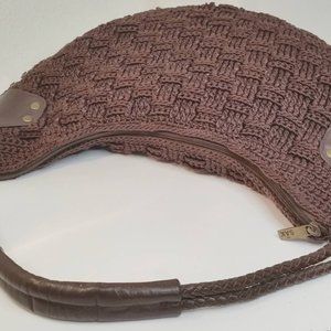 Vintage -The SAK Knit Hobo Purse/Shoulder Bag